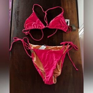 NWT J. Crew beaded string bikini